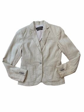 Club Monaco Linen Blend Blazer